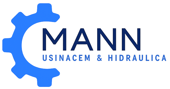 Logotipo da Mannu Usinagem